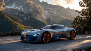 Alpine Unveils Hydrogen-Powered Alpenglow Hy6 Concept